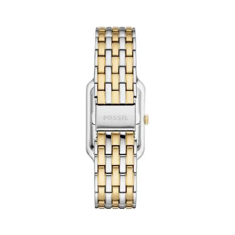 Fossil Raquel Quartz White MOP Dial Two-tone Ladies Watch- ES5305